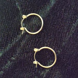 Vintage Small Hoop earrings-$5 add on